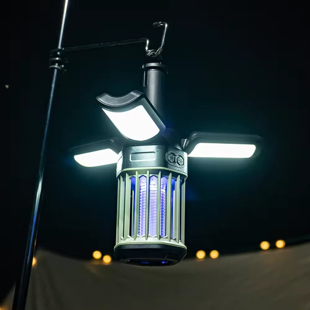 RoosCamp RoosLantern Zapper – campinglamp en insectenlamp in één