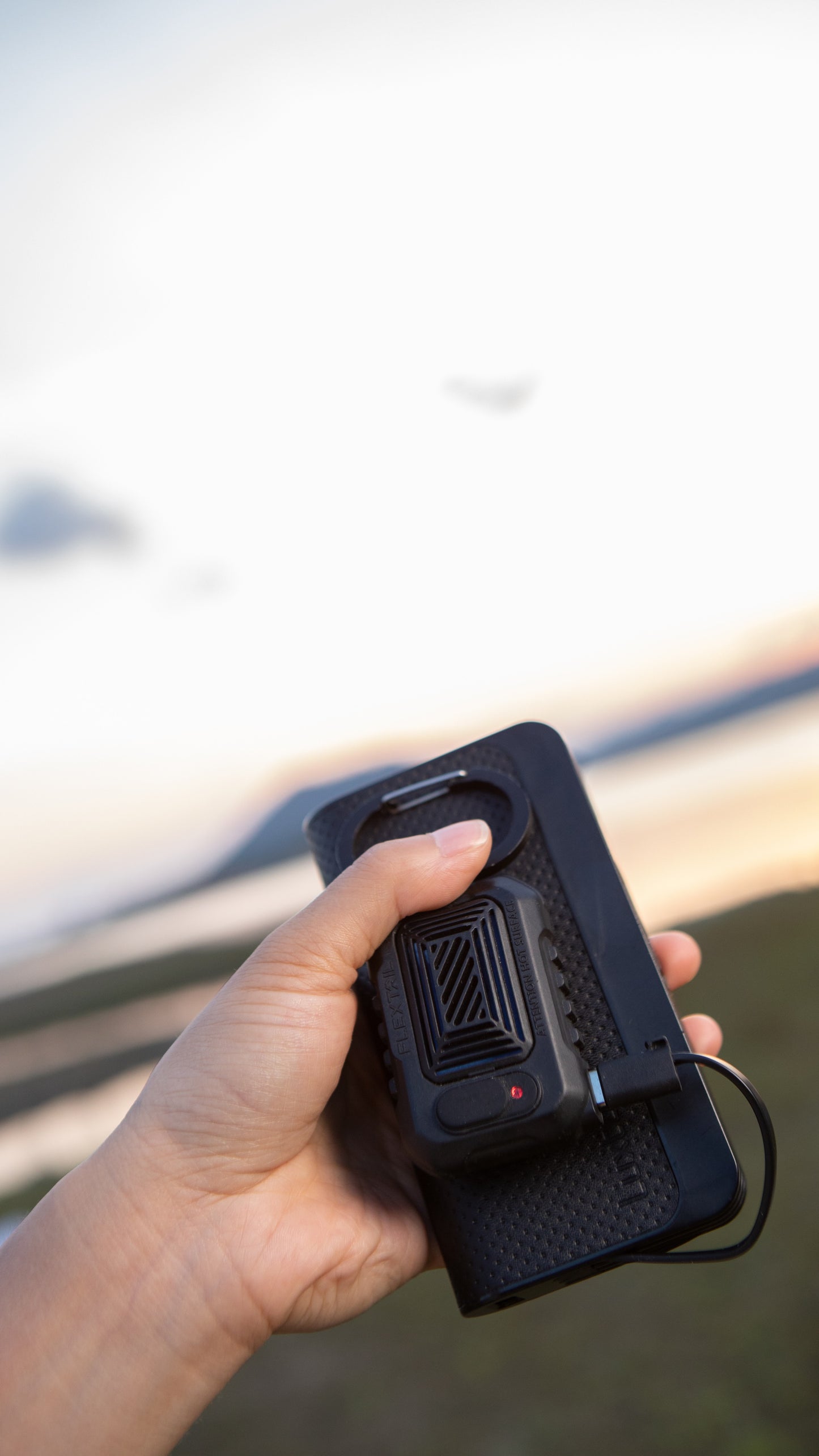 Flextail Light Repel – Draagbaar Muggenafweermiddel (Zwart)