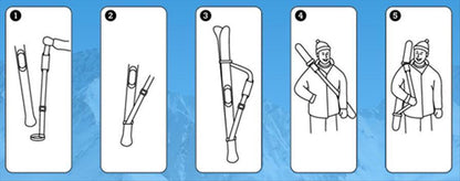 Verstelbare Ski Draagband – Draag Je Ski’s Comfortabel & Zorgeloos!