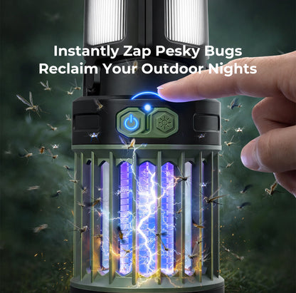 RoosCamp RoosLantern Zapper – campinglamp en insectenlamp in één