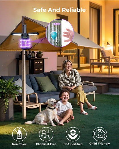 RoosCamp RoosLantern Zapper – campinglamp en insectenlamp in één