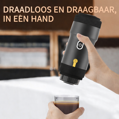 Smartoutdoor Draagbare 3-in-1 Koffiemachine – Altijd en Overal Perfecte Koffie