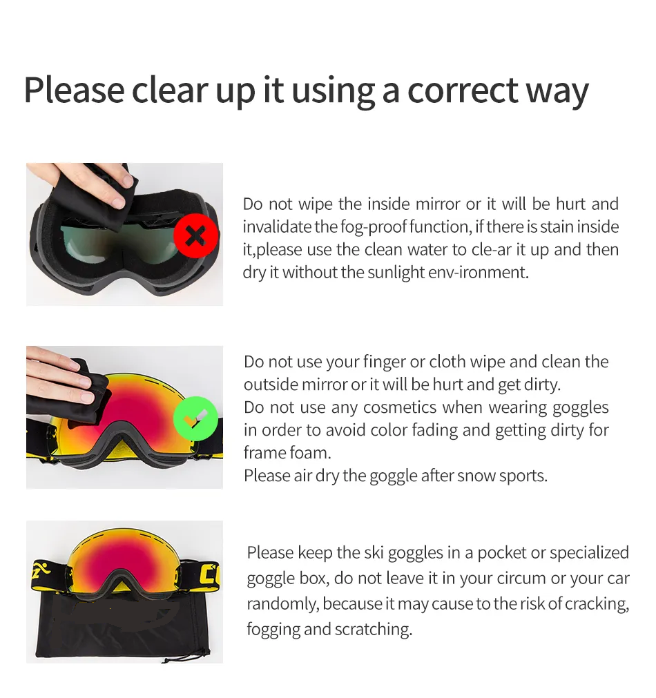 Skibril AX Type 2 – Frameless Look met Magnetische Lenswissel (Zwart/zilver) Cat. 0 tot 4 - ☀/☁