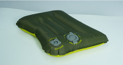 Flextail Tiny Pillow Opblaasbaar Kussen – Ultralicht & Compact Outdoor Reiskussen (Groen)