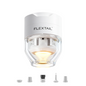 FLEXTAIL TINY PUMP 3X - Hoge snelheid 2-in-1 oplaadbare luchtpomp en zaklamp lichtgewicht kleur WIT.