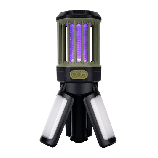 RoosCamp RoosLantern Zapper – campinglamp en insectenlamp in één
