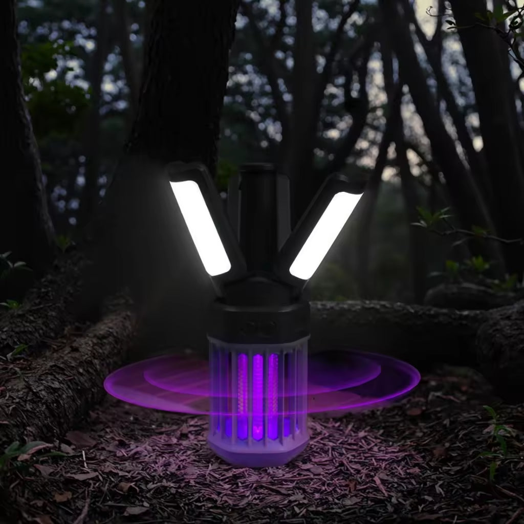 RoosCamp RoosLantern Zapper – campinglamp en insectenlamp in één