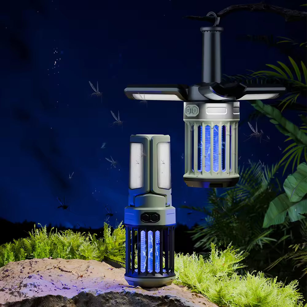 RoosCamp RoosLantern Zapper – campinglamp en insectenlamp in één