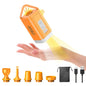 RoosCamp Air Master Nano 2 – compacte 4-in-1 elektrische luchtpomp voor camping en outdoor