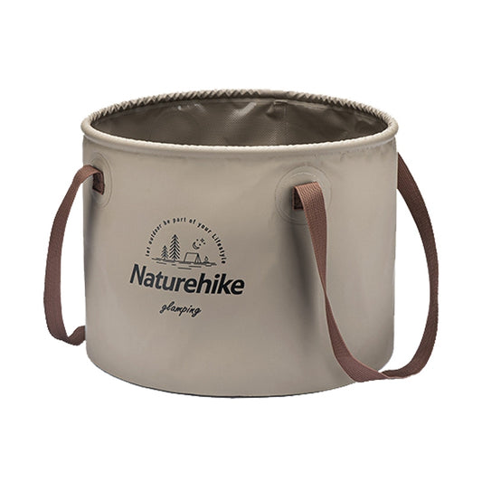 Naturehike 20L Draagbare Wastafel & Voetenbad Emmer – Opvouwbare Outdoor Camping Wassen Zak Bruin