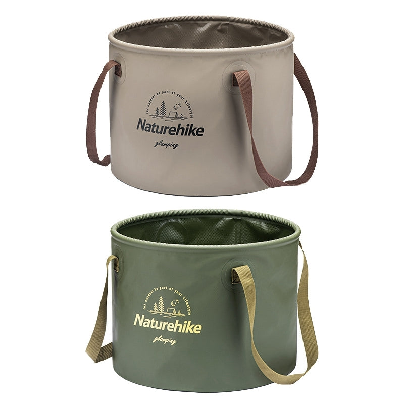 Naturehike 20L Draagbare Wastafel & Voetenbad Emmer – Opvouwbare Outdoor Camping Wassen Zak Groen