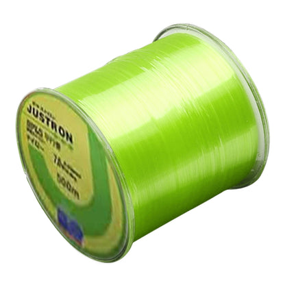Daiwa Justron Nylon Vislijn - 500m Geel - 0.50mm - Extra Sterk (18.4kg) - Voor Zoet- en Zoutwater