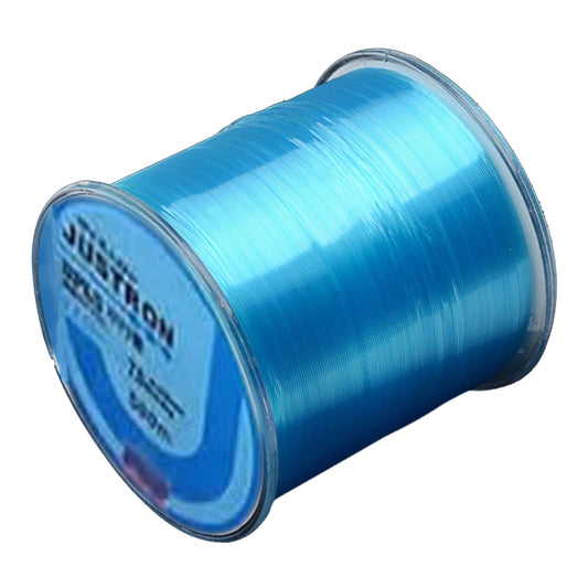 Vislijn Daiwa Justron nylon 500m Blauw 0.50mm Nylon Draad Extra Sterk 18.4kg - Visdraad voor Zoetwater en Zoutwater