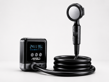 RoosCamp Shower Pro – Draagbare Campingdouche voor Outdoor, Reizen en Kamperen