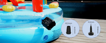 EVO PUMP 3 – Krachtige 1000L/Min Draagbare & Oplaadbare Luchtpomp Oranje