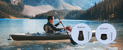 EVO PUMP 3 – Krachtige 1000L/Min Draagbare & Oplaadbare Luchtpomp Oranje