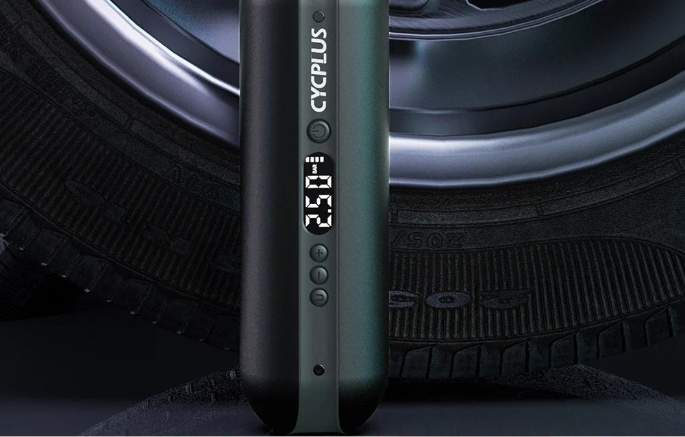 Cycplus A2 Elektrische Luchtpomp – 3-in-1 Compressor, Powerbank & Zaklamp (150 PSI)