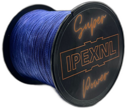 IPEXNL Super Power 4 PE Gevlochten Vislijn – 500m | 18.1kg | 0.34mm – Blauw type 4