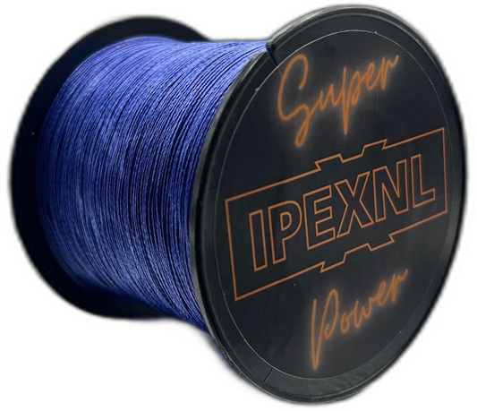 IPEXNL Super power 4 PE gevlochten super vislijn blauw - 40.8kg - 0.50 mm van 500 meter type 6