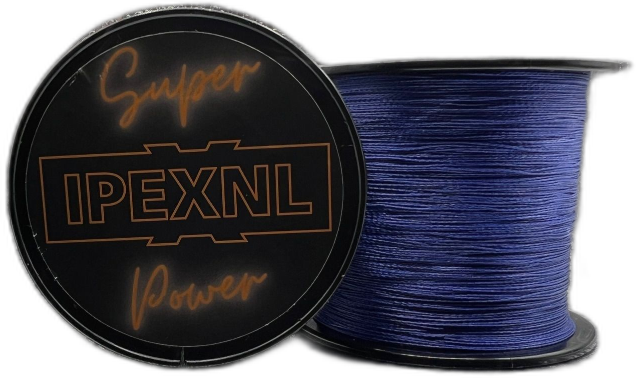 IPEXNL Super Power 4 PE Gevlochten Vislijn – 500m | 18.1kg | 0.34mm – Blauw type 4