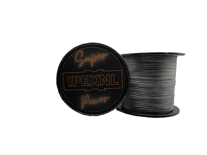 IPEXNL Super Power 4 PE Gevlochten Vislijn – 500m | 27.2kg | 0.40mm – Zwart type 5