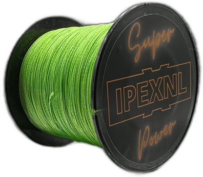 IPEXNL Super Power 4 PE Gevlochten Vislijn – 500m | 9kg | 0.22mm – Groen type 1.5