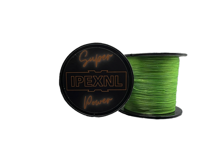 IPEXNL Super Power 4 PE Gevlochten Vislijn – 500m | 9kg | 0.22mm – Groen type 1.5