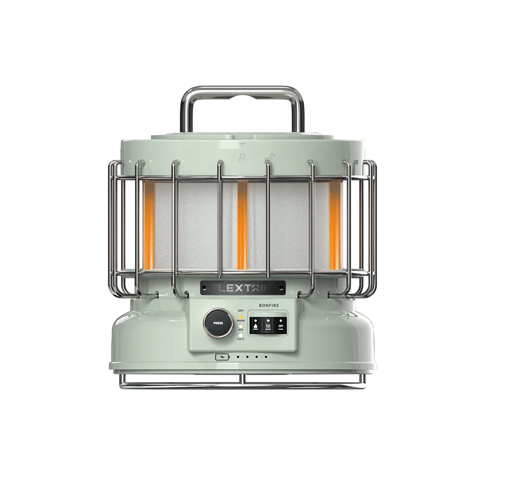 Flextail MAX LANTERN  Lamp en Luchtbevochtiger in 1 met vitage vlam