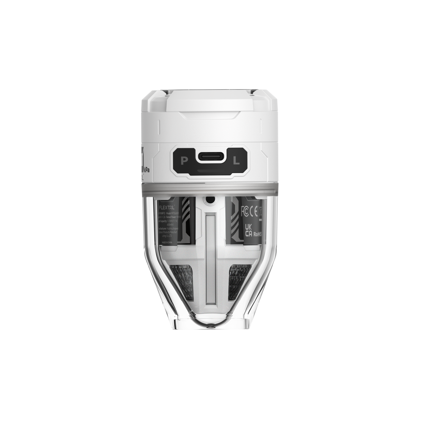 FLEXTAIL MAX PUMP 3 – Krachtige 2-in-1 Luchtpomp & LED Zaklamp (Wit)