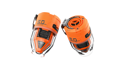 FLEXTAIL MAX PUMP 3 – Krachtige 2-in-1 Luchtpomp & LED Zaklamp (Oranje)