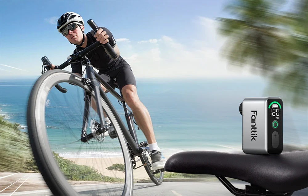 Fanttik X10 Ace Tiny – Mini Elektrische Fietspomp (tot 120 PSI)