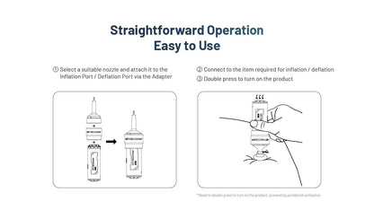 Nitecore AP05C Elektronische Luchtpomp – Compact, Krachtig en Draadloos