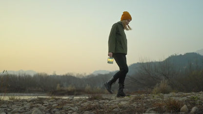 Flextail MAX LANTERN  Lamp en Luchtbevochtiger in 1 met vitage vlam