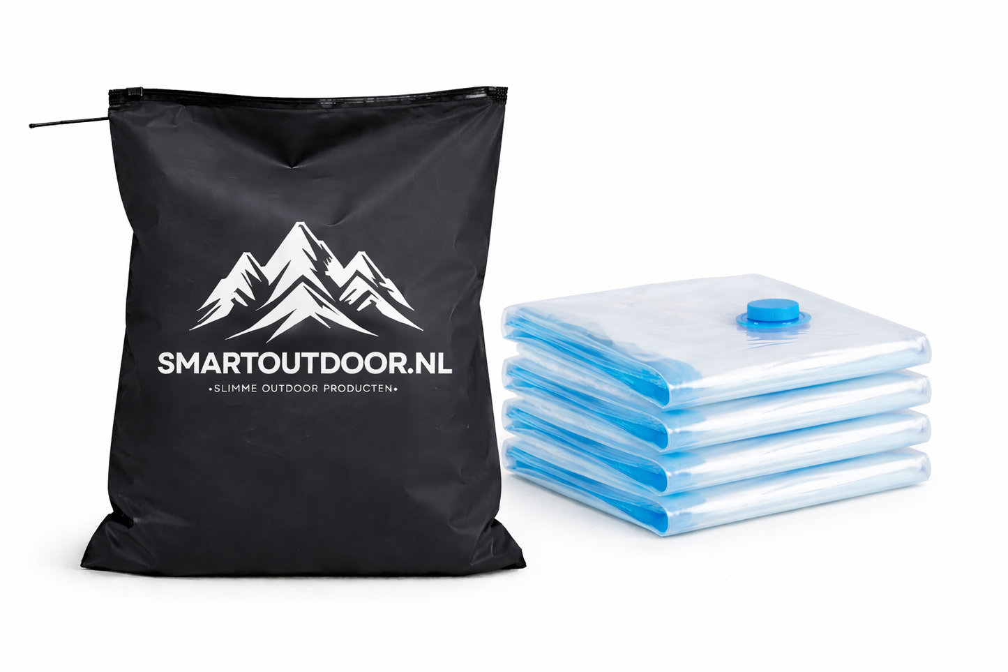 Smartoutdoor Vacuüm Opbergzakken 50x60 cm (4 Stuks) – Voor Kleding, Dekbedden & Reizen