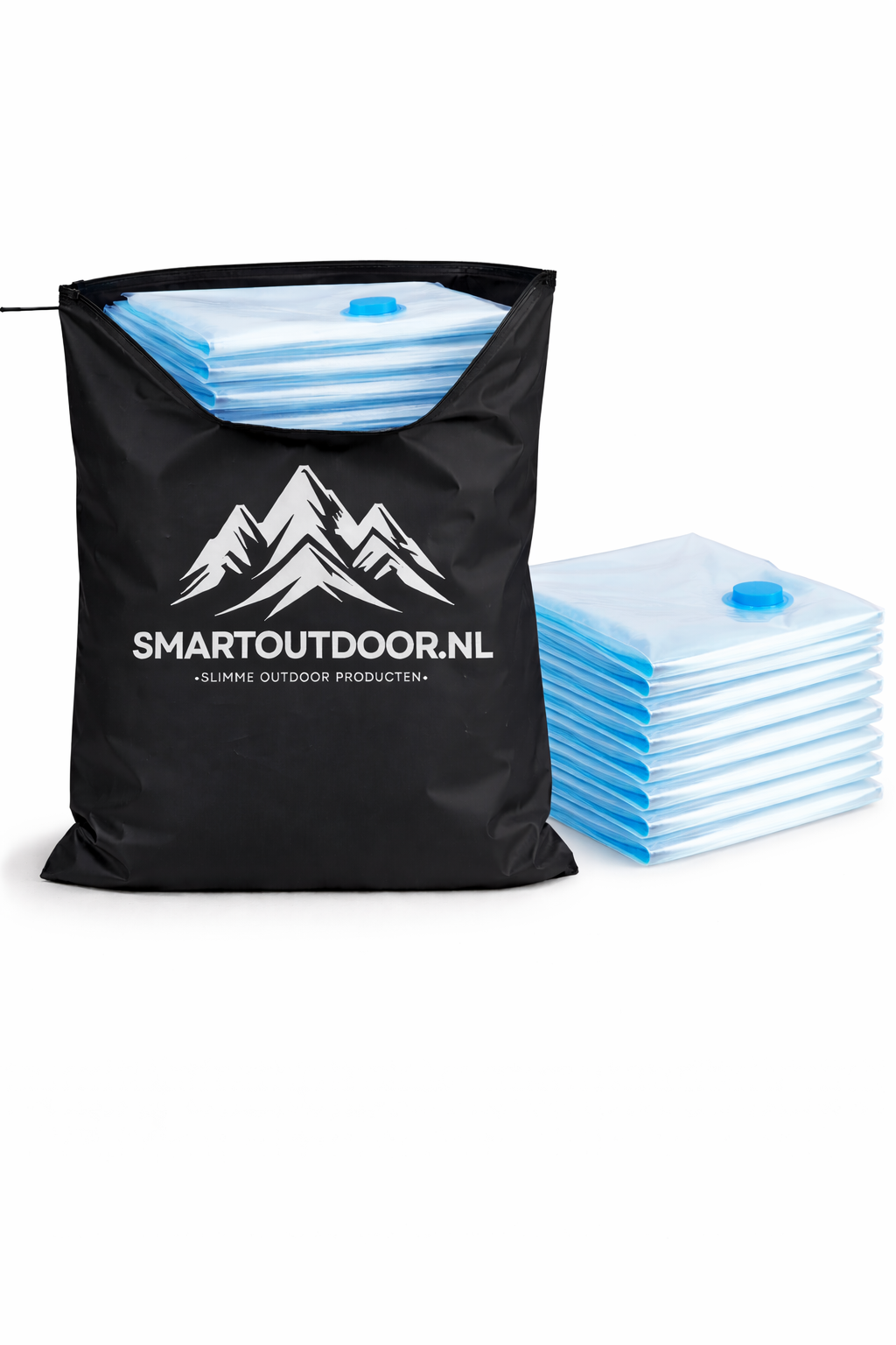 Vacuüm Opbergzakken 70x100 cm (4 Stuks) – Voor Kleding, Dekbedden & Reizen – Smartoutdoor