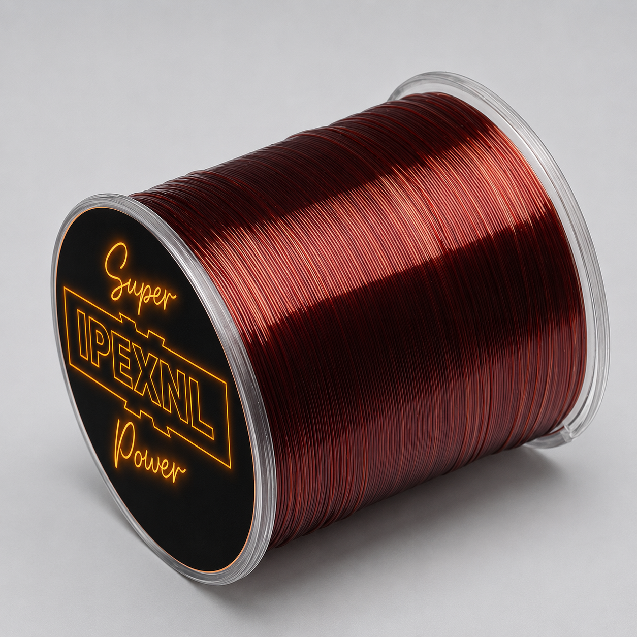 Ipexnl Nylon Vislijn - 500m Rood - 0.37mm - Extra Sterk (14.5kg) - Voor Zoet- en Zoutwater
