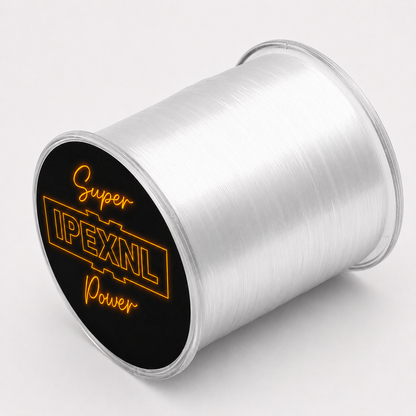 Ipexnl Nylon Vislijn - 500m Wit - 0.37mm - Extra Sterk (14.5kg) - Voor Zoet- en Zoutwater