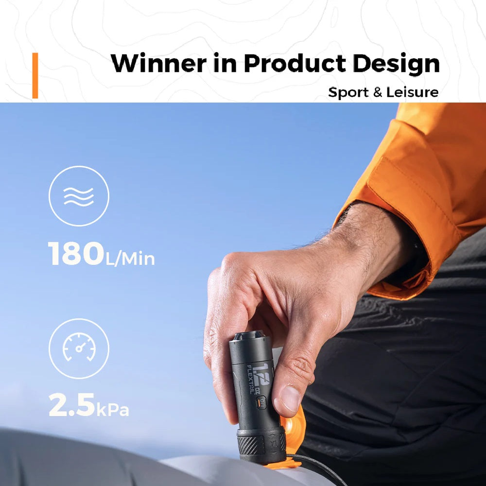 Flextail Zero Pump Mini – Ultralichte en Krachtige Elektrische Luchtpomp